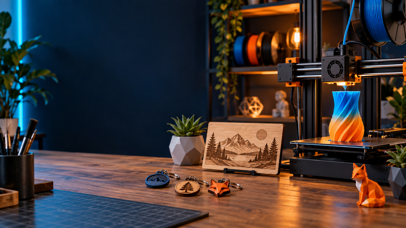 Atelier J’Art/Ville Créativity avec imprimante 3D et gravure laser